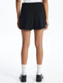 LC Waikiki Women's Waist Zipper Plain Skirt with Shorts